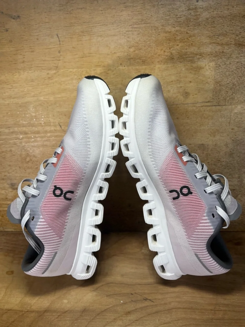 On Cloud 6 Push LIGHTWEIGHT Mens Size 10.5 Running Shoes Sneakers Lavender Red - Picture 6 of 12